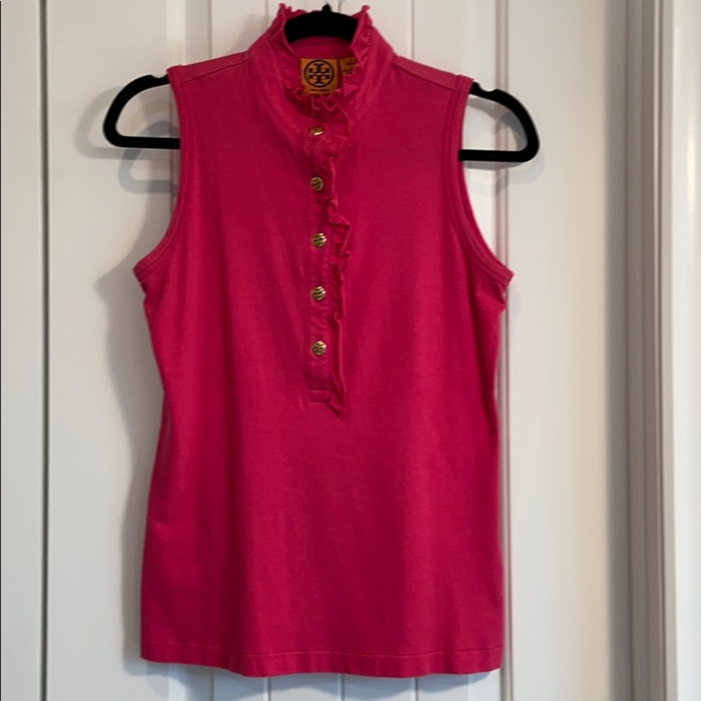 Tory Burch sleeveless polo shirt